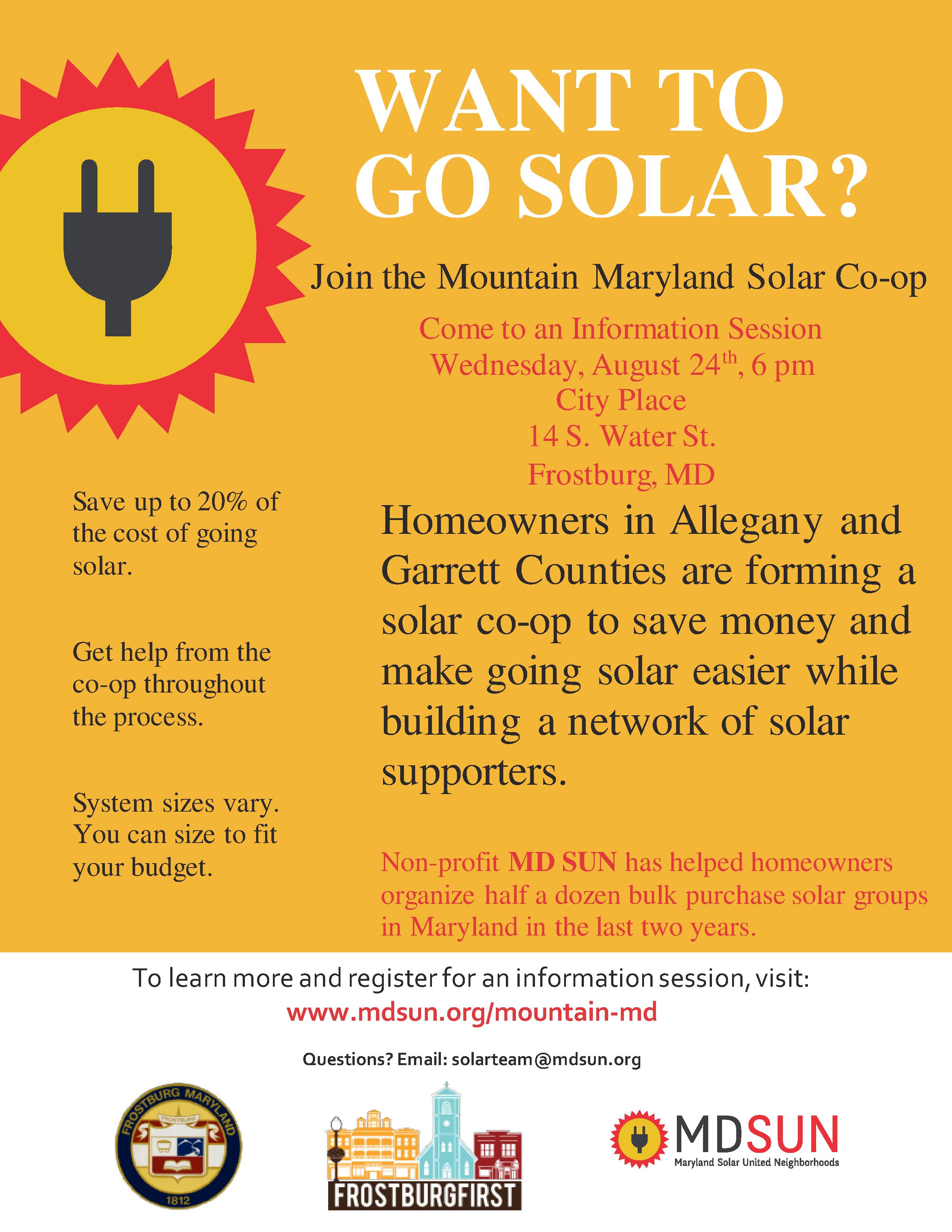 Mtn MD Solar Coop_Frostburg on 2016-08-24W