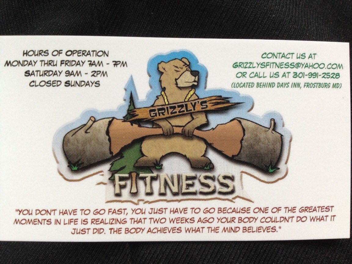 Grizzly’s Fitness