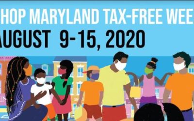 Shop Maryland Tax Free Week, August 9-15