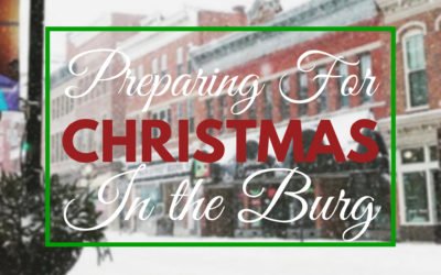 Preparing for Christmas in the Burg