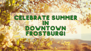 Celebrate Summer in Downtown Frostburg
