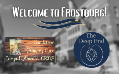 Frostburg Welcomes The Deep End and Sandstone Primary Care with a Ribbon Cutting Ceremony