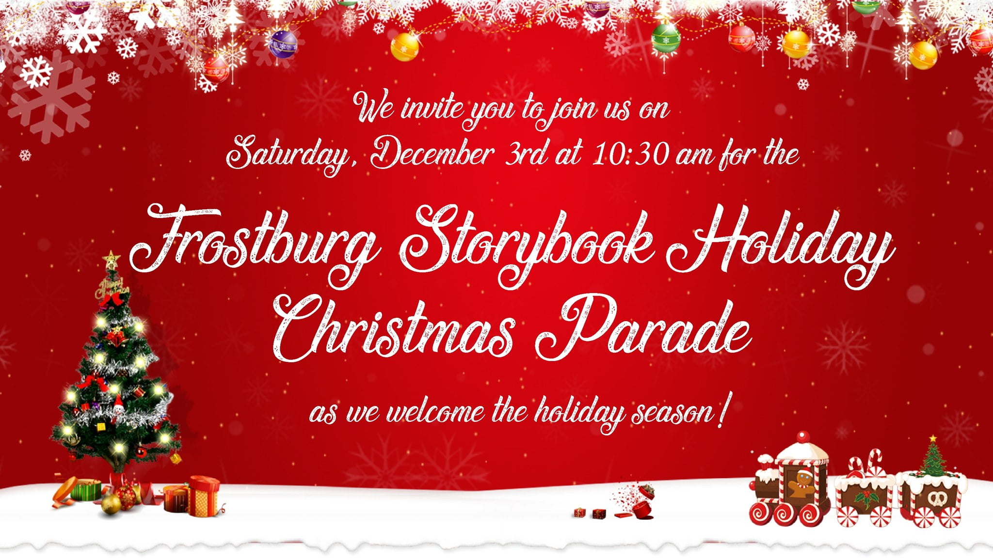 Storybook Holiday Parade Downtown Frostburg