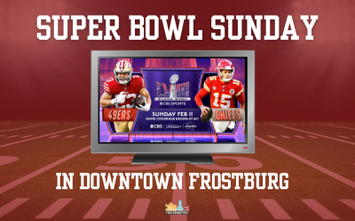 Super Bowl Sunday in Downtown Frostburg